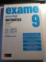 Livro exame prova final matemática 9°ano