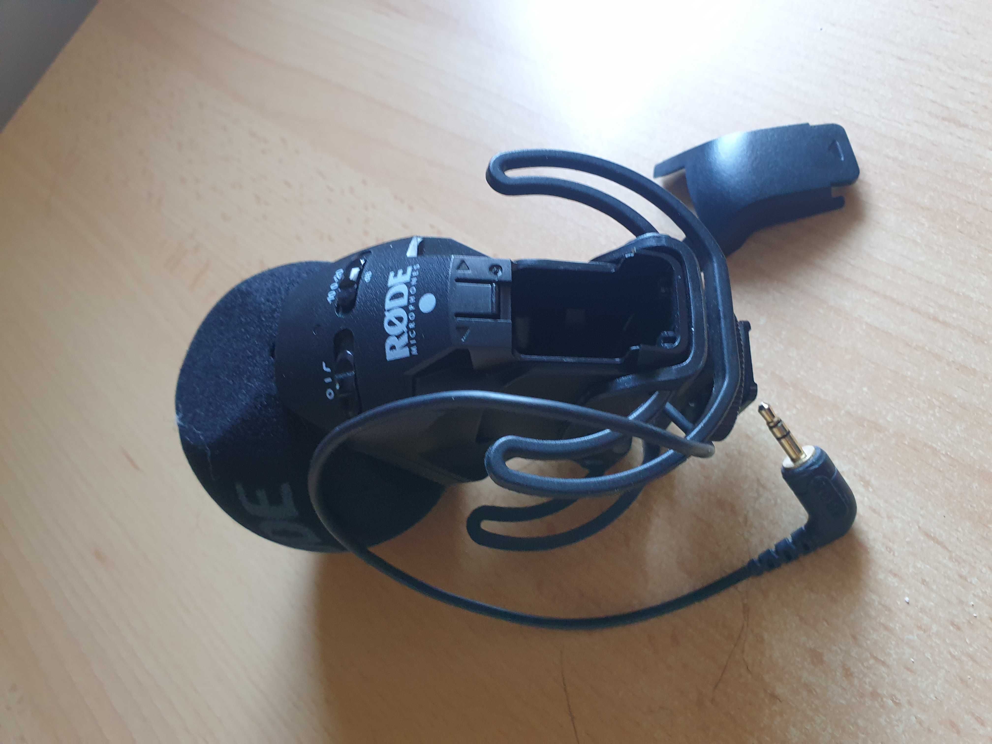 Mikrofon RODE Stereo VideoMic Pro + osłona wiatrowa + etui