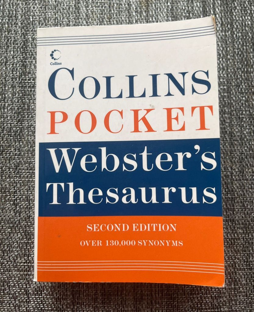 NOWY EN słownik angielski Collins Webster’s Thesaurus
