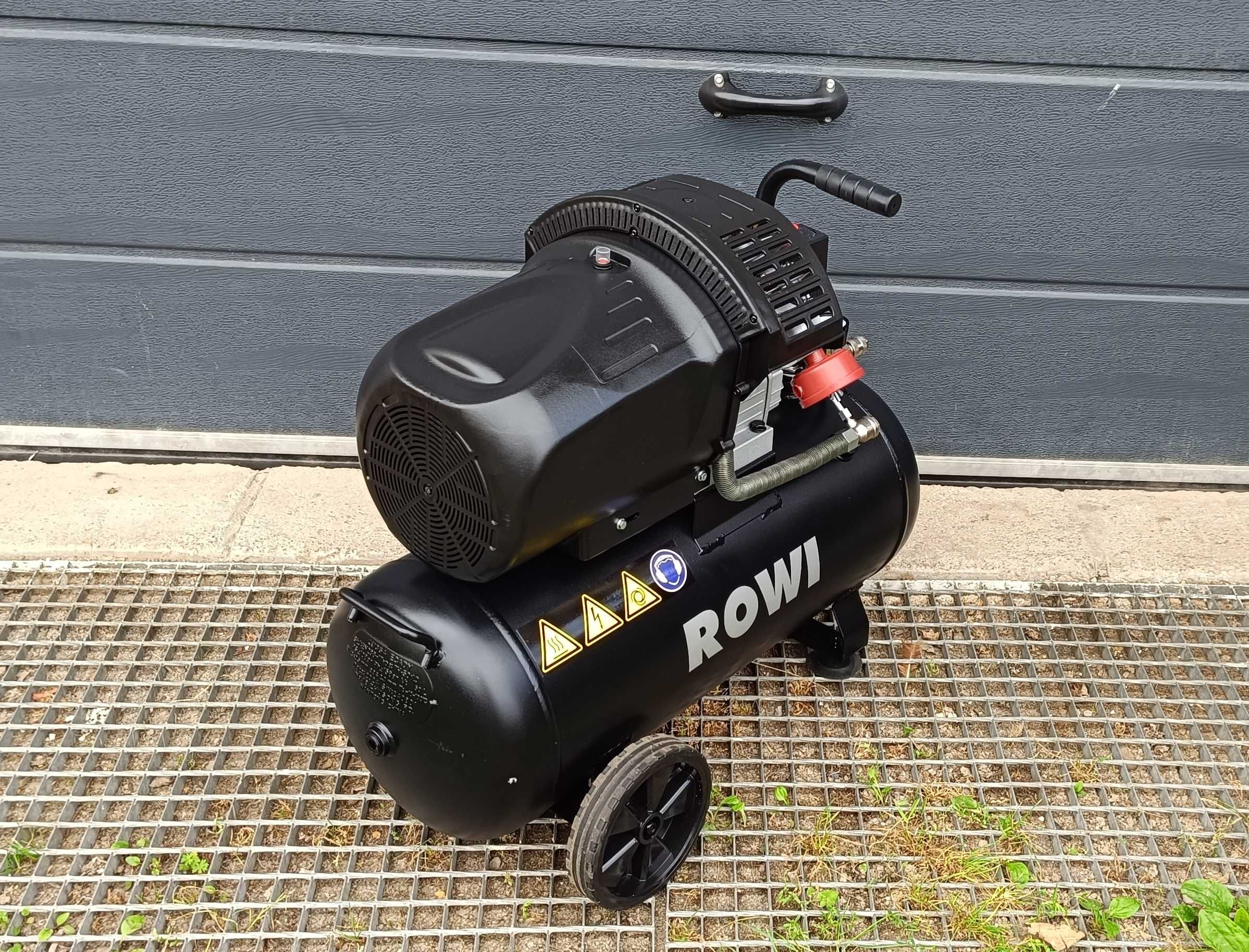 Kompresor Olejowy Sprężarka 50L 230V ROWI 2 TŁOKOWY 10 BAR Niemiecki
