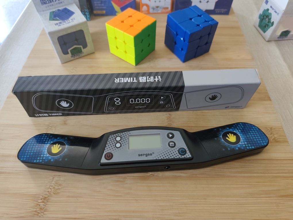 Timer Digital Sengso – Cronómetro para Cubo Mágico (Novo)