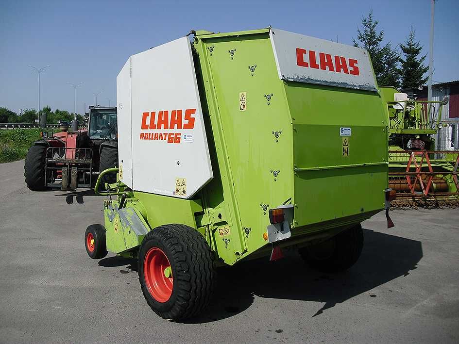 Пресс подборщик Claas Rollant 66 (Тюкопрес, Прес підбирач рулонний)