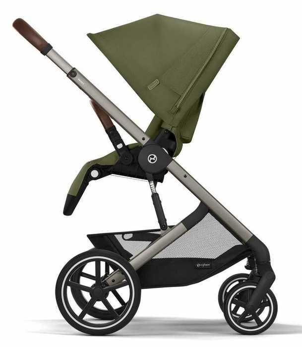 Cybex Wózek Spacerowy Balios S Lux Moss Green Taupe Frame