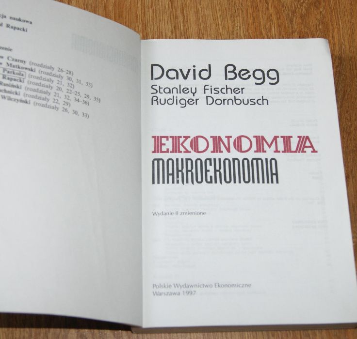 Makroekonomia David Begg. Ekonomia