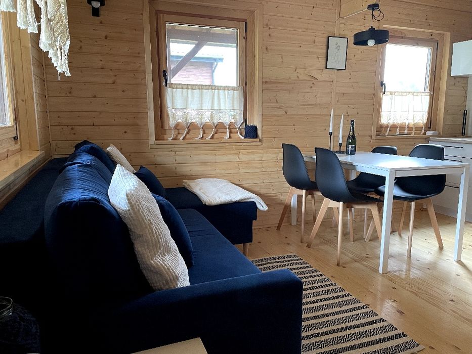 Wolny weekend!!!Domek drewniany z kominkiem; Sauna; Jaccuzi