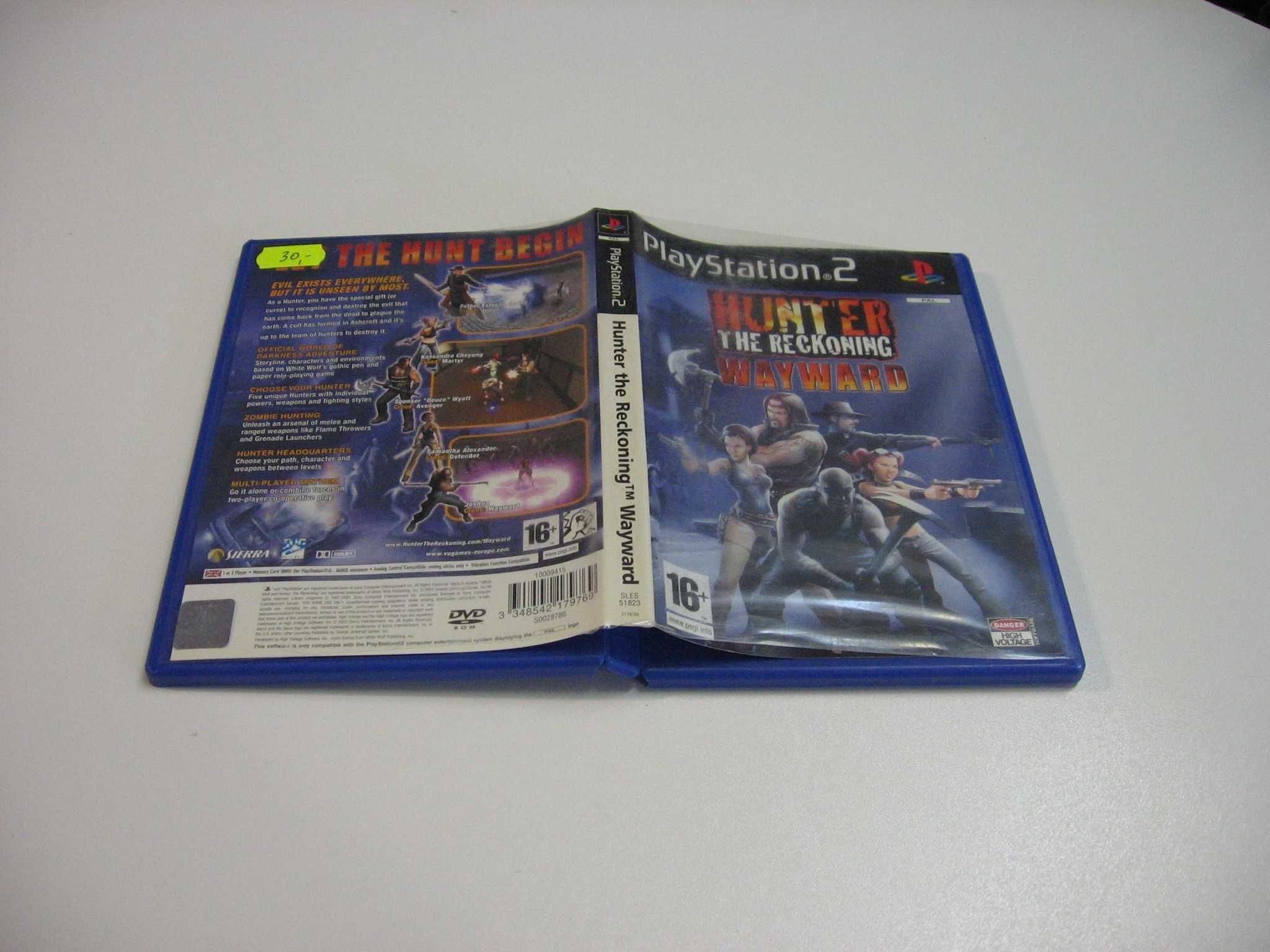 Hunter The Reckoning Wayward - GRA Ps2 - Opole 0741