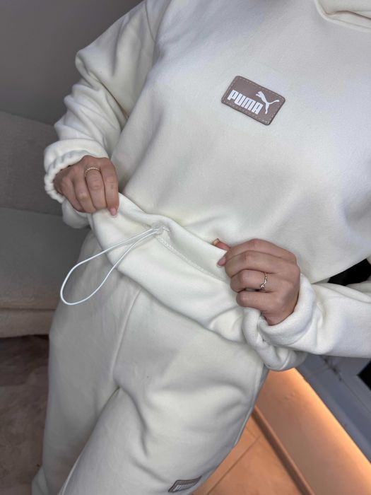 НА ЗИМУ! Теплий костюм з куліскою S-XXL шоколад мокко чорний капучино