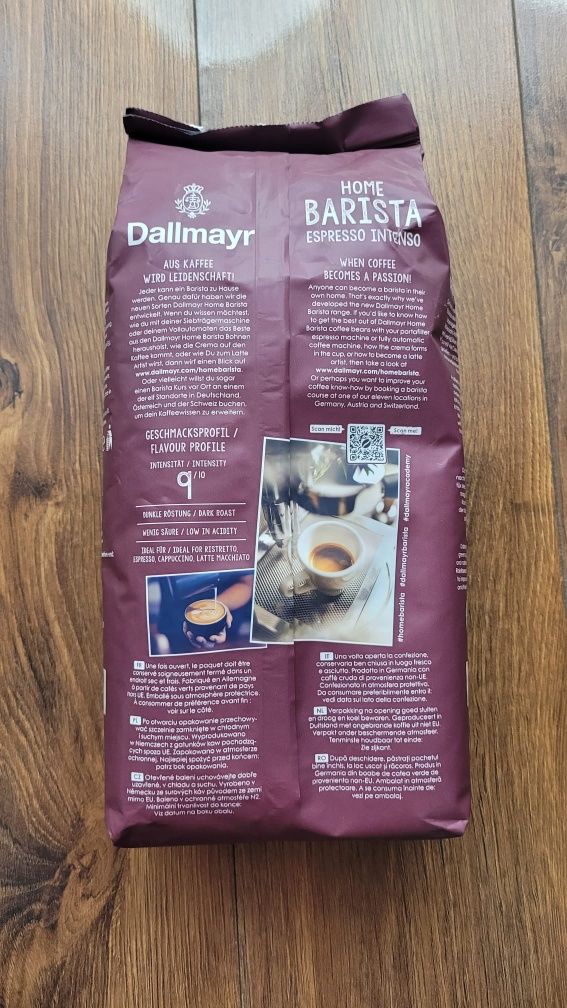 [Nowa] Kawa ziarnista Dallmayr Home Barista Espresso Intenso 1kg