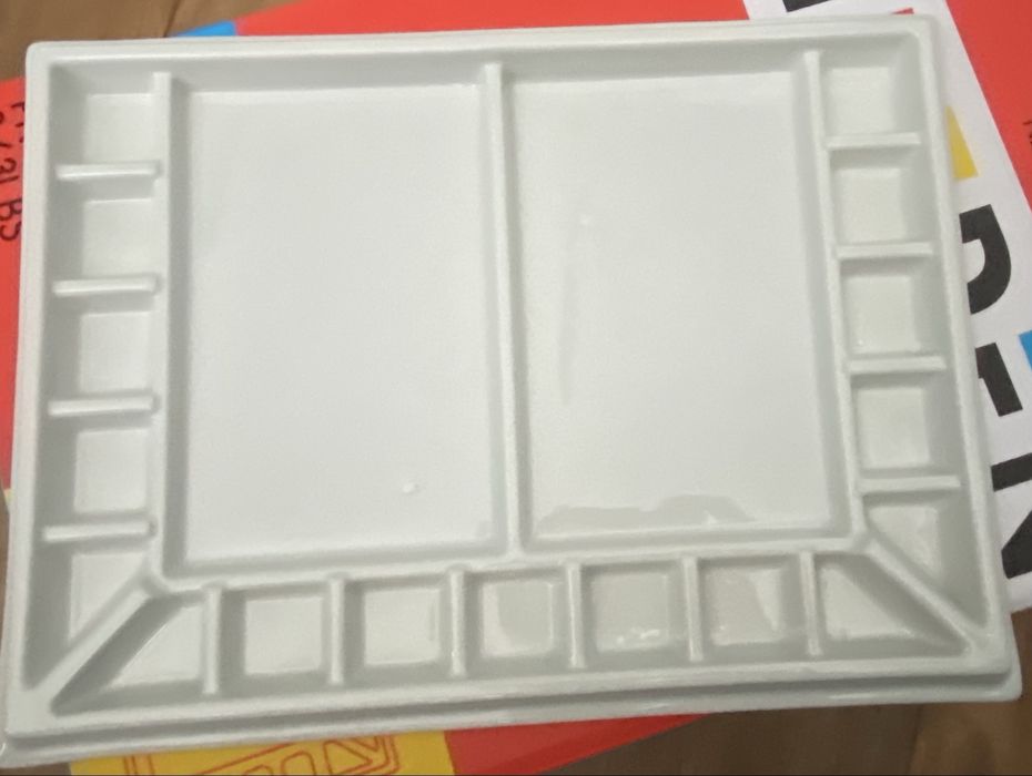 Ceramiczna paleta malarska - meeden