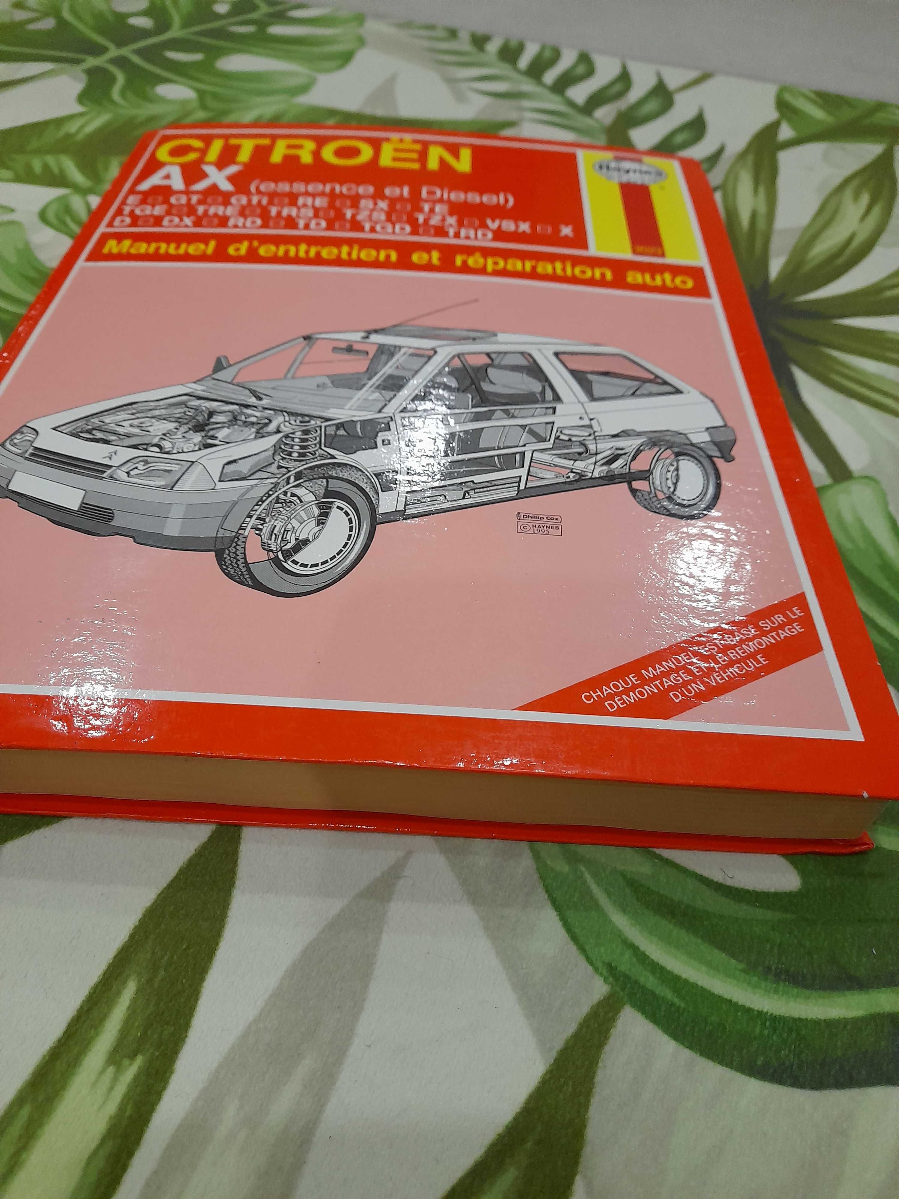 Livro/Revista técnica citroen ax gt/gti etc.