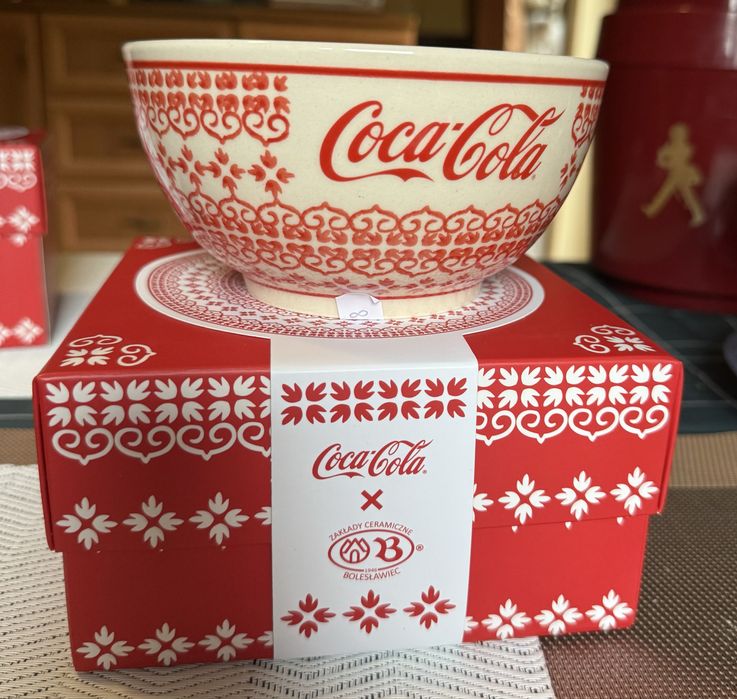 Coca-Cola x Bolesławiec Limitowany Zestaw + Plecak Coca Cola