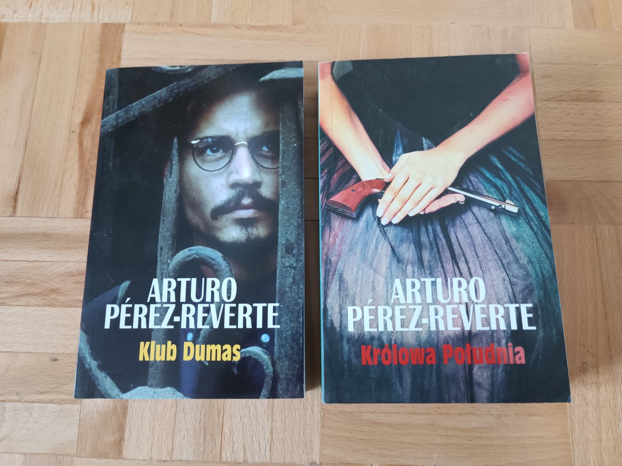 Książki Arturo Perez Reverte Klub Dumas i Królowa Południa  NOWE