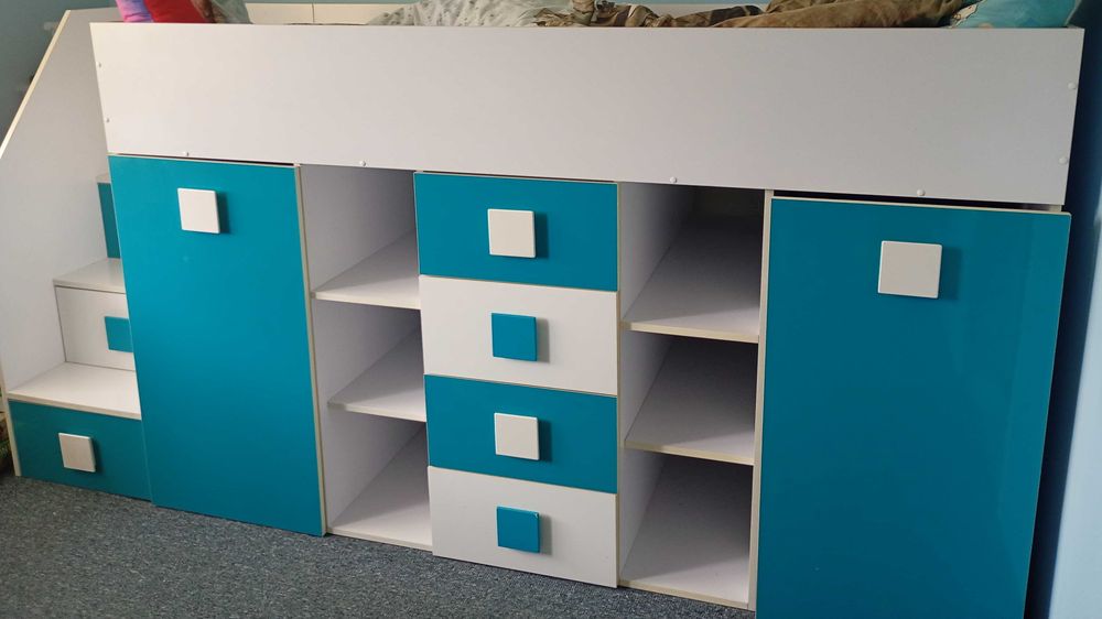 Sprzedam łóżko  dla dziecka na antresoli toledo 3