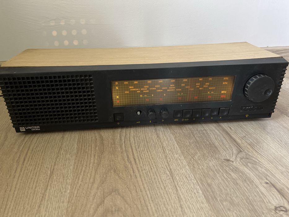 Radio Unitra Diora DMP-502 – sprawne, retro, PRL, kolekcjonerskie