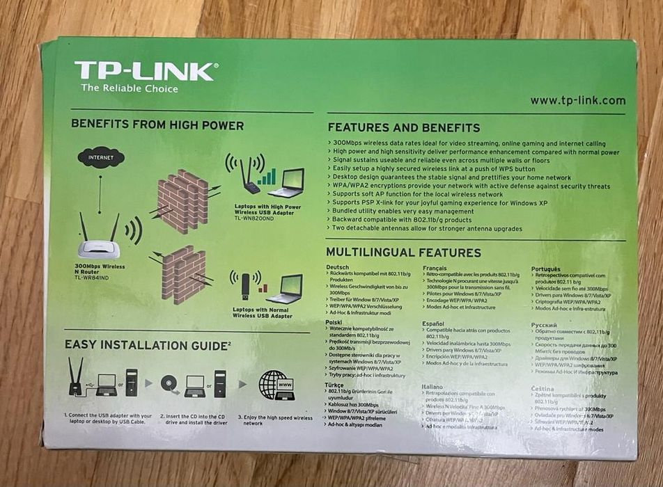 TP-Link 300 mbps hp wireless USB Adapter