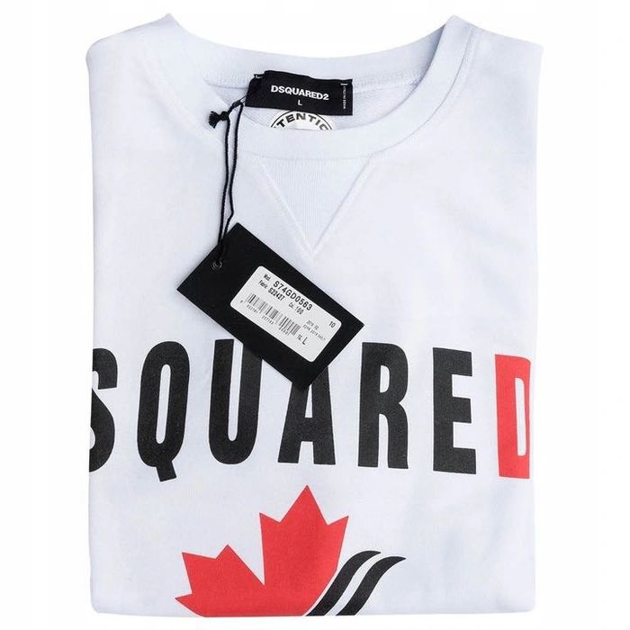 Dsquared2 Two-Tone Maple Leaf bluza oryginal
