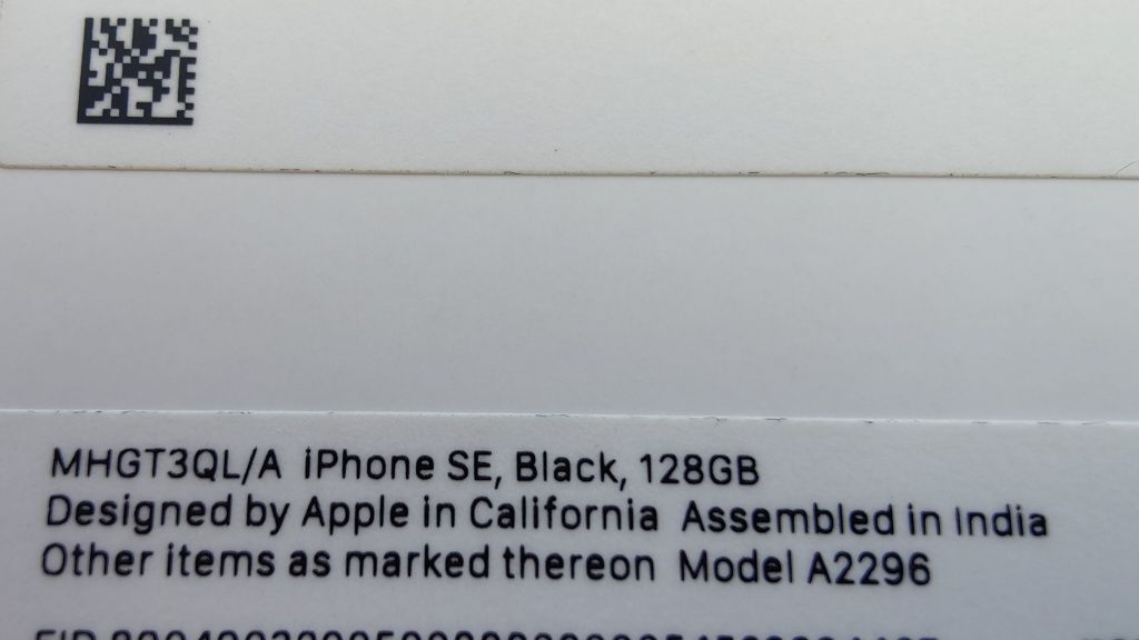 iPhone SE de 2020 com 128gb