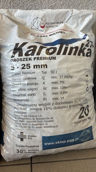 Ekogroszek ,orzech ,kostka ,koks, miał