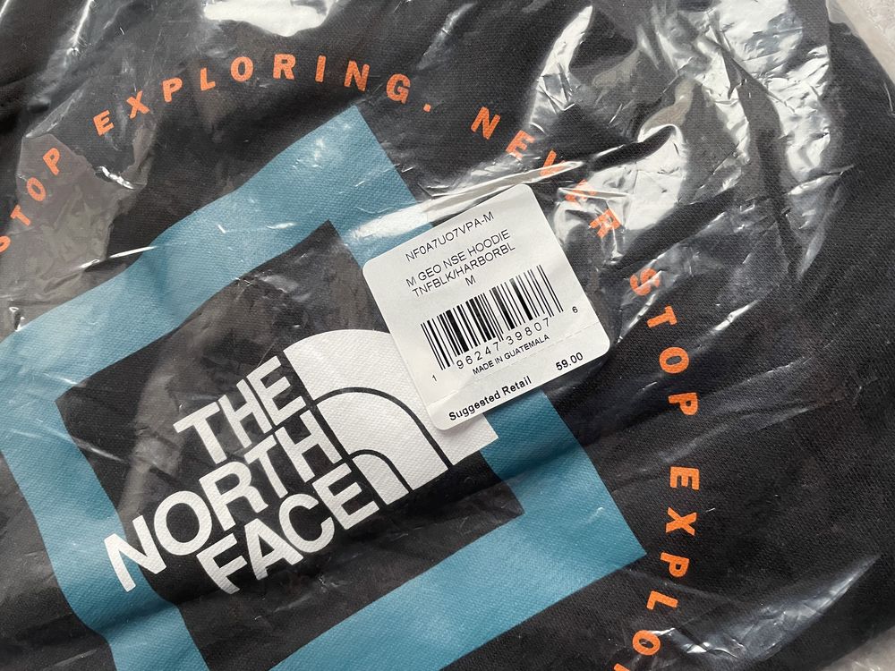 Оригінал The North Face худі тнф tnf geo nse М, L