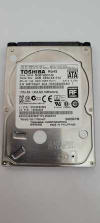 używany dysk twardy HDD 2,5" Toshiba 1000GB 5400 rpm SATA