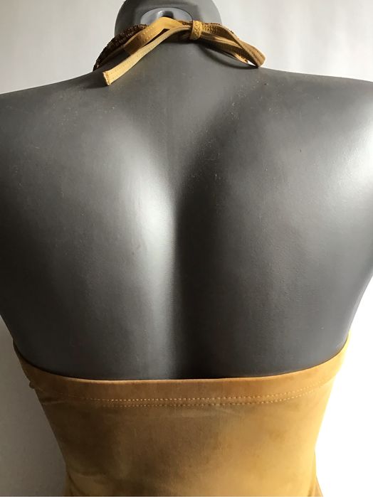 Damski kostium kąpielowy jednoczęściowy ML wzór etniczny cieniowany