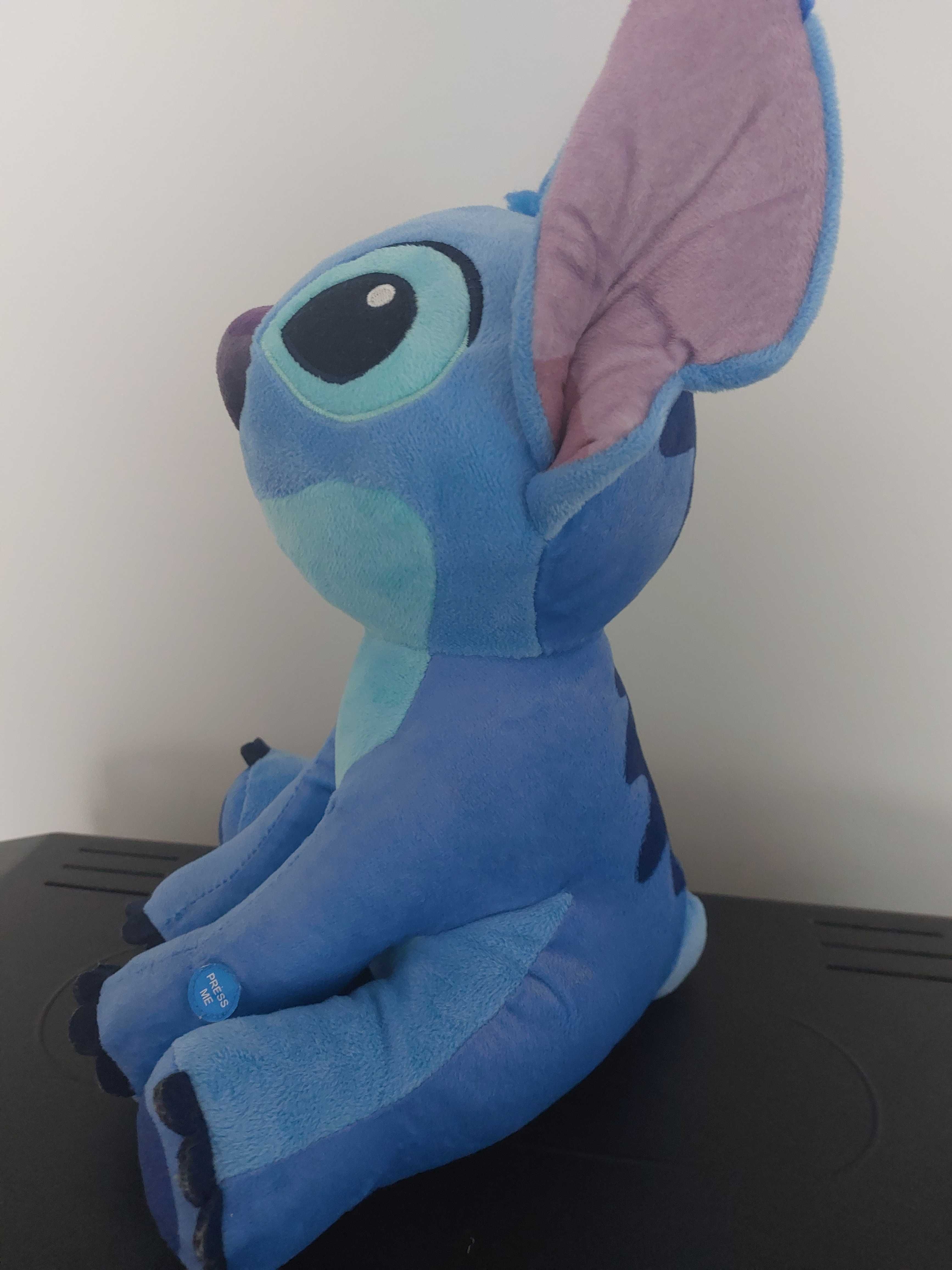 Peluche Stitch Disney com Som de 30cm