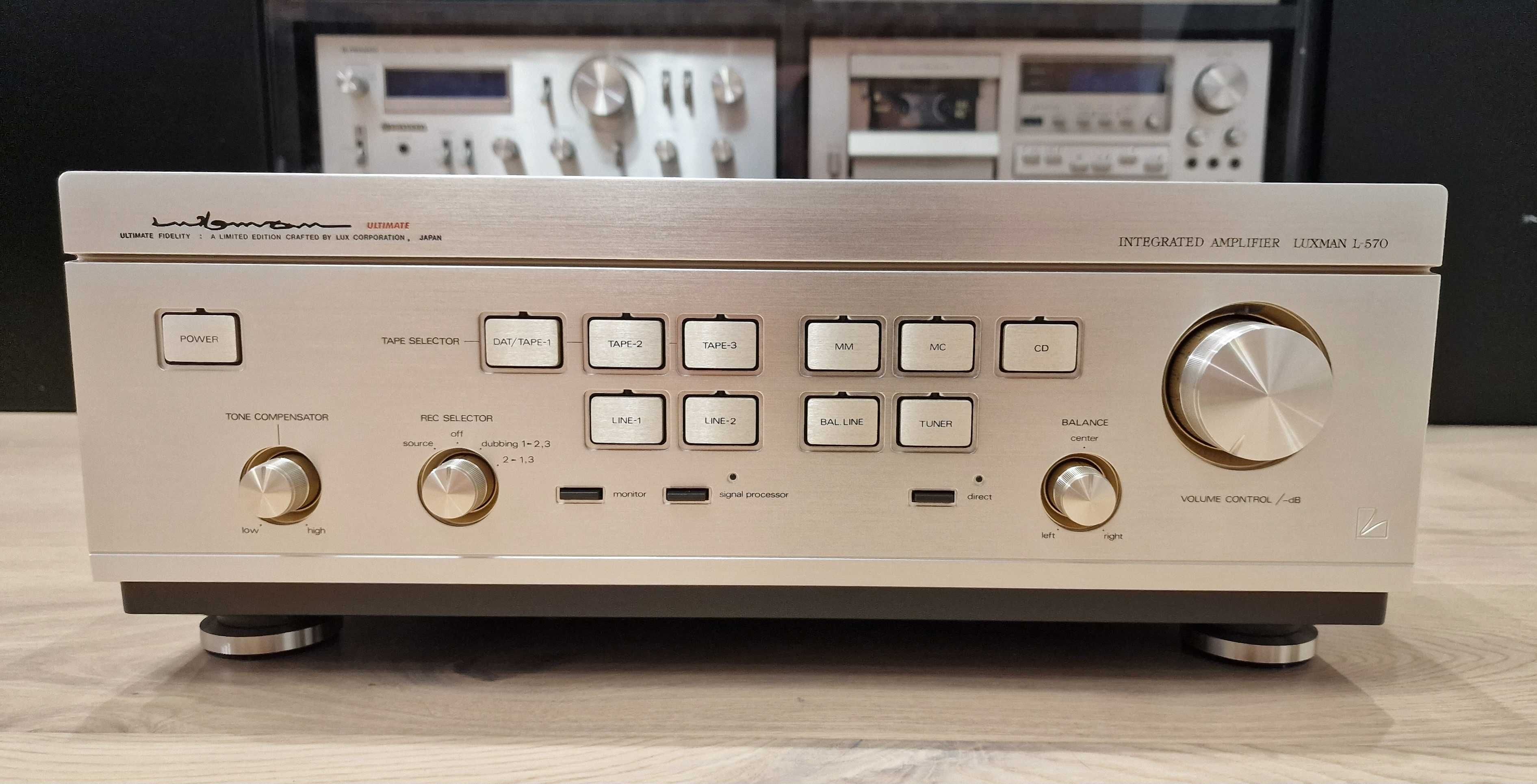 LUXMAN L-570 Arcydzieło wzmacniacza zintegrowanego