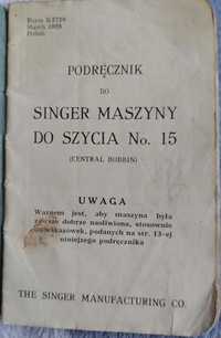 Maszyna do szycia ,,Singer".