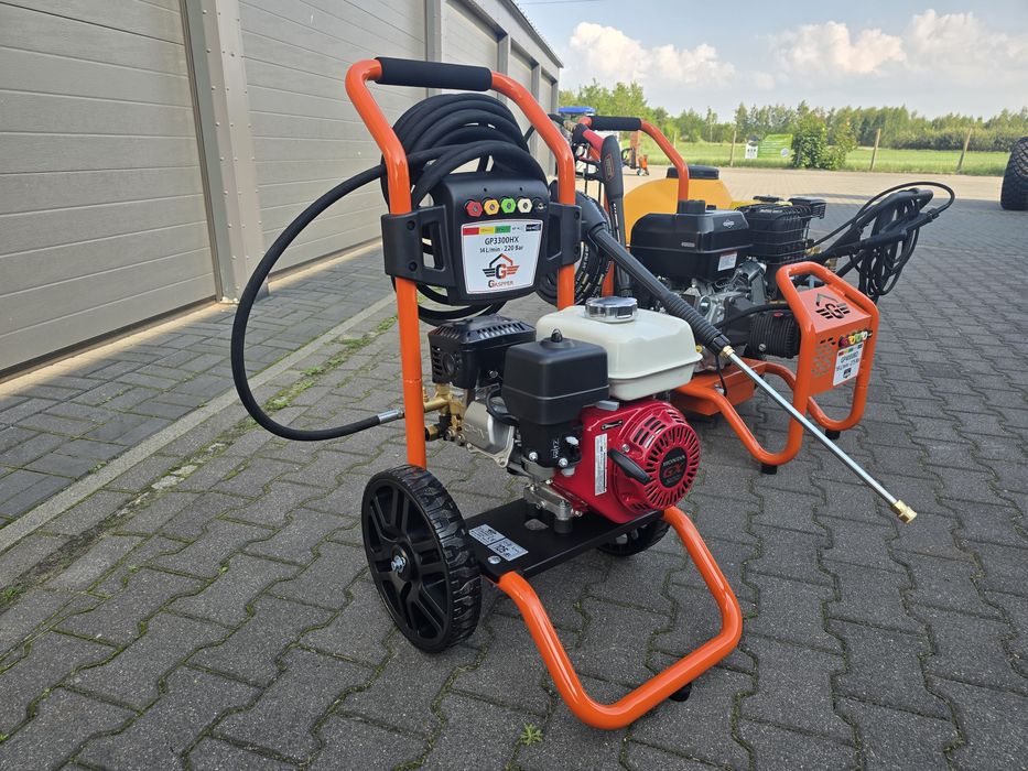 Profesjonalna myjaka silnik Hodna  220 bar spalinowa pompa korbowodowa