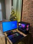 Komputer gamingowy z monitorem i akcesoriami – RTX 4060 Ti, i5-12400F