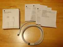Kabel usbC-Lightning  Iphone 14 i wcześniejsze, nowy oryginał Apple