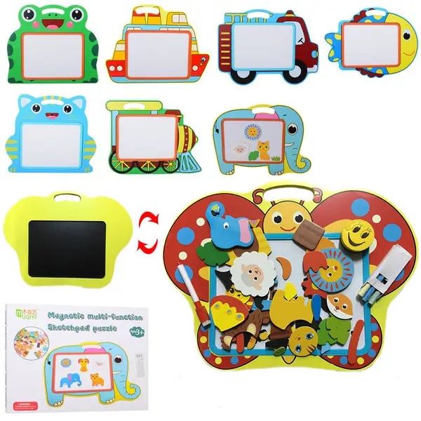 Магнітна дошка-пазл MuQIY toys