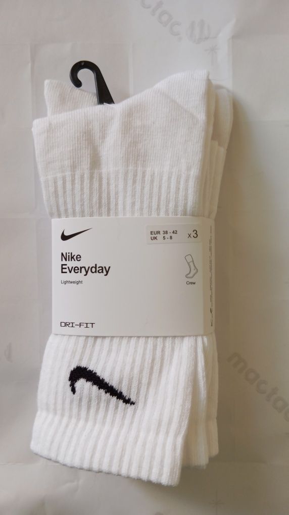 Носки Шкарпетки Nike  Lightweight  SX6890-101 original тонкие Dry fit