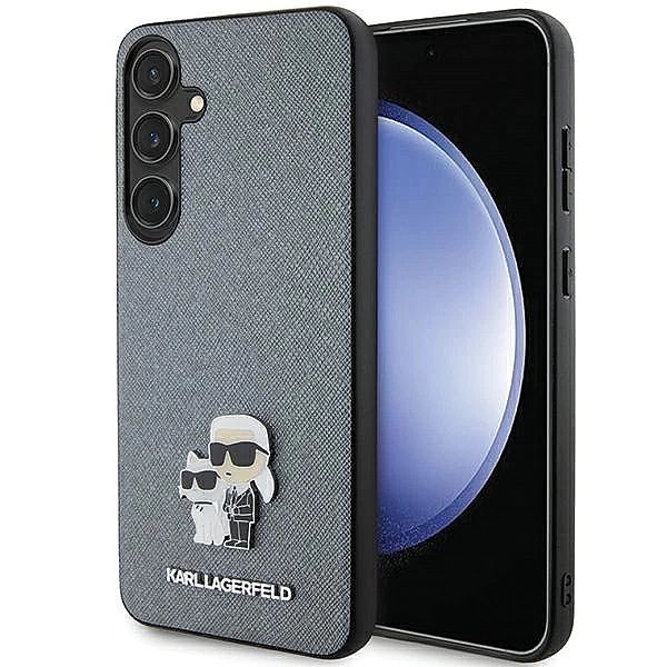 Etui Karl Lagerfeld Saffiano Karl&Choupette Metal Pin na Samsung Galax