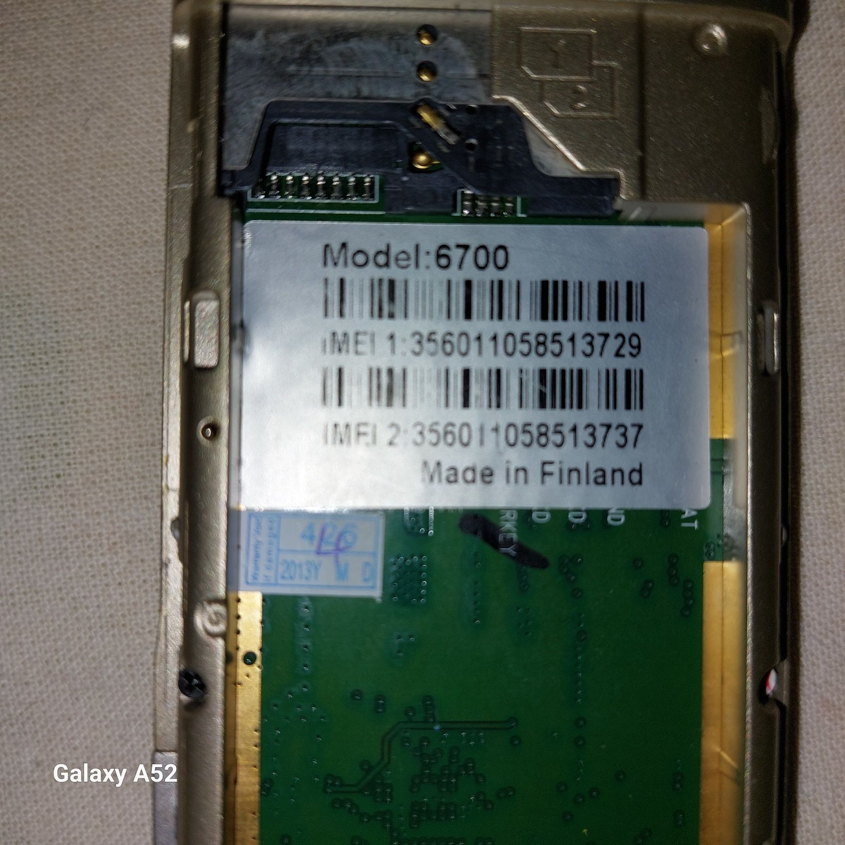 NOKIA 6700 GOLD,  2 sim