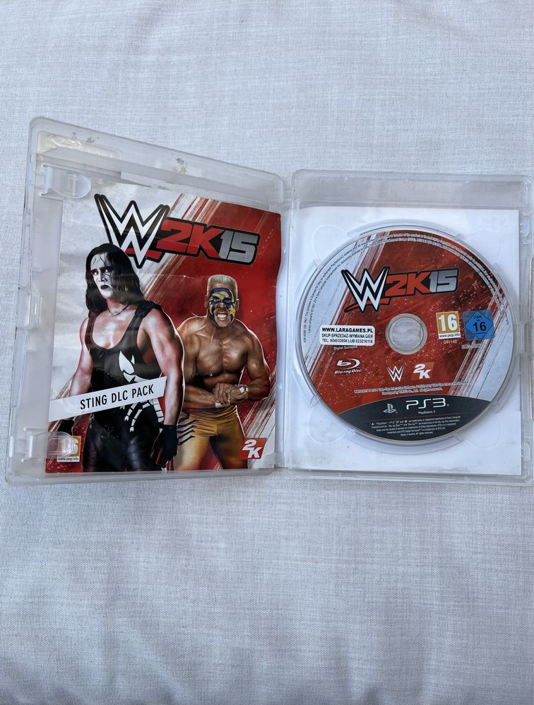 Gra W2k15 Wresling WWE PS3 Playstation 3