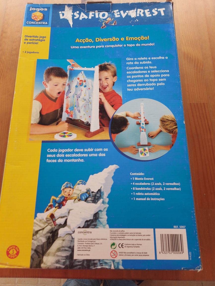 Jogo Desafio Everest da Concentra (+ de 3 anos)