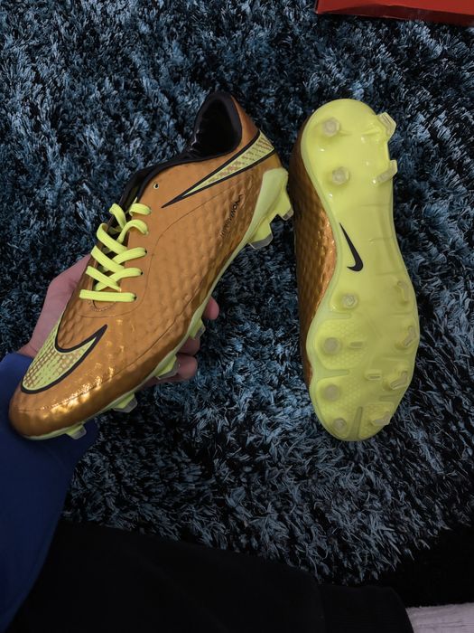 Chuteira Nike Hypervenom Phantom FG "Gold"