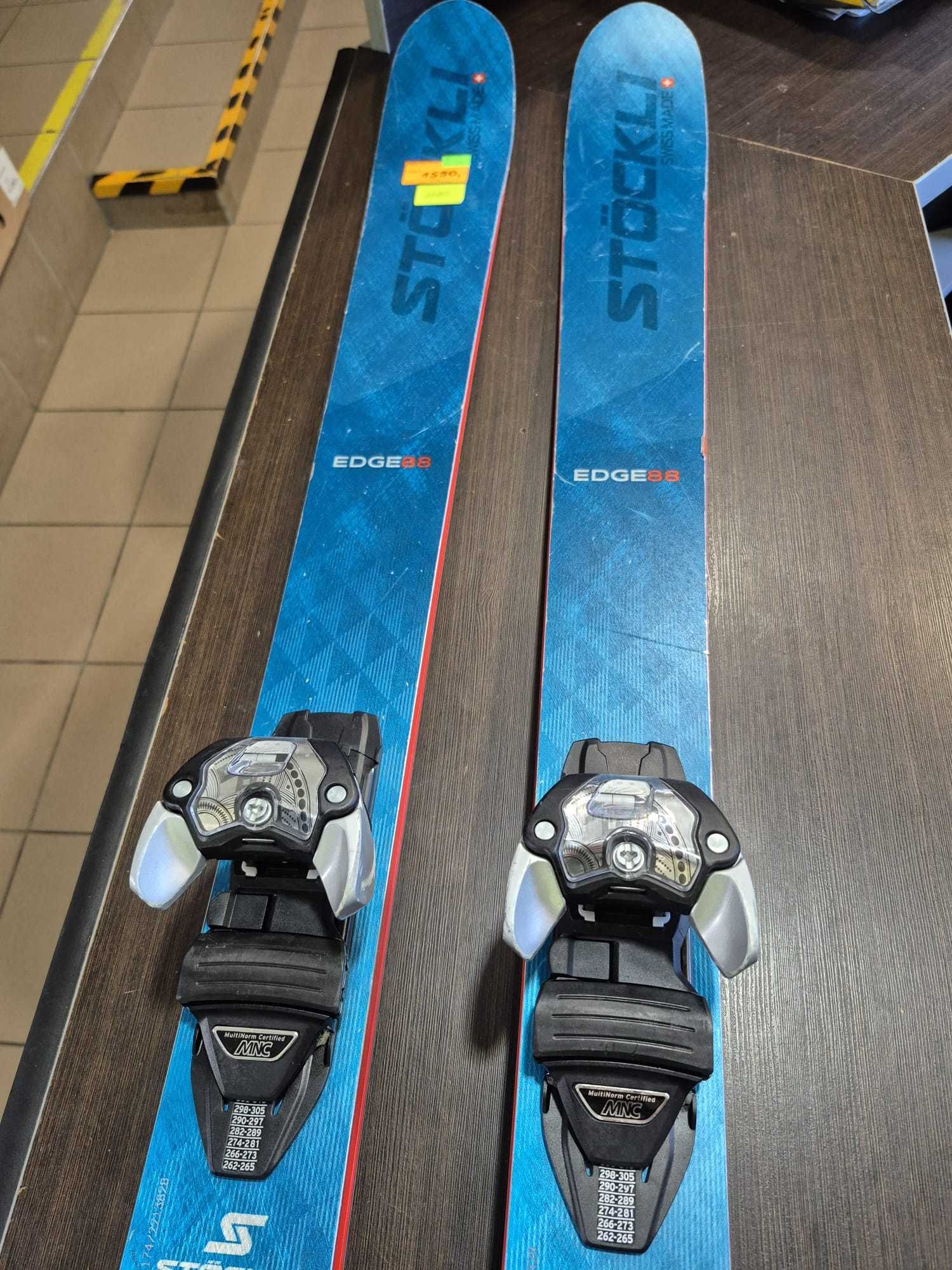 Narty Stockli Edge 88 dł.174cm  N-44
