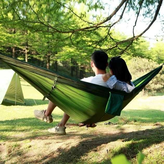 Туристичний гамак із москітною сіткою UKC Hammock Net до 200 кг