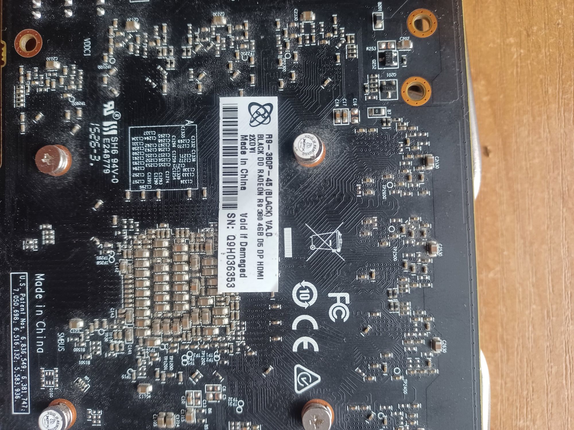 Відеокарта xfx r9 380p 4gb 256bit