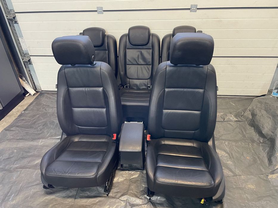 SEAT ALHAMBRA 7N SHARAN 7N Fotele skóra super stan mały przebieg
