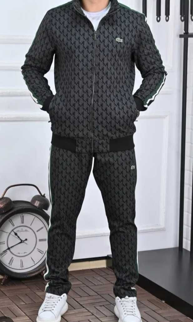 Nowe dresy Lacoste Monogram Black