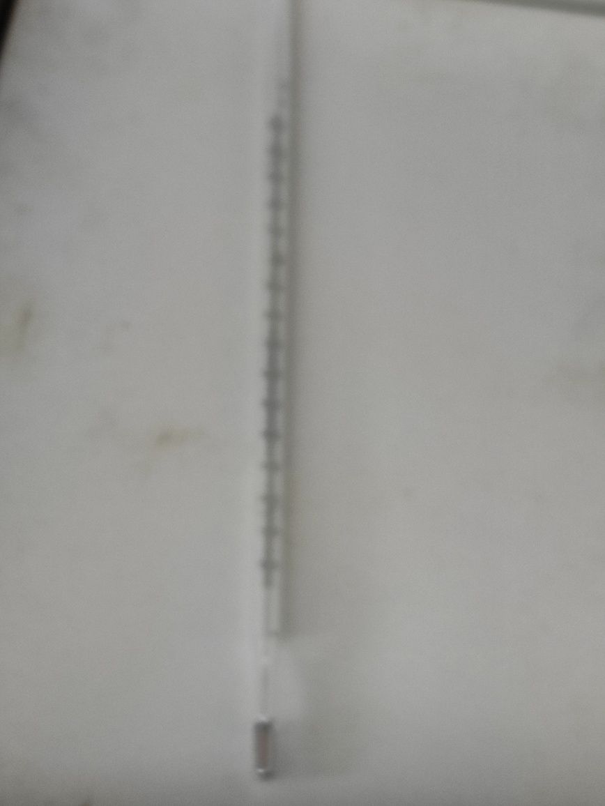 Лабораторний термометр ртутний 0 - 150 °с градусник