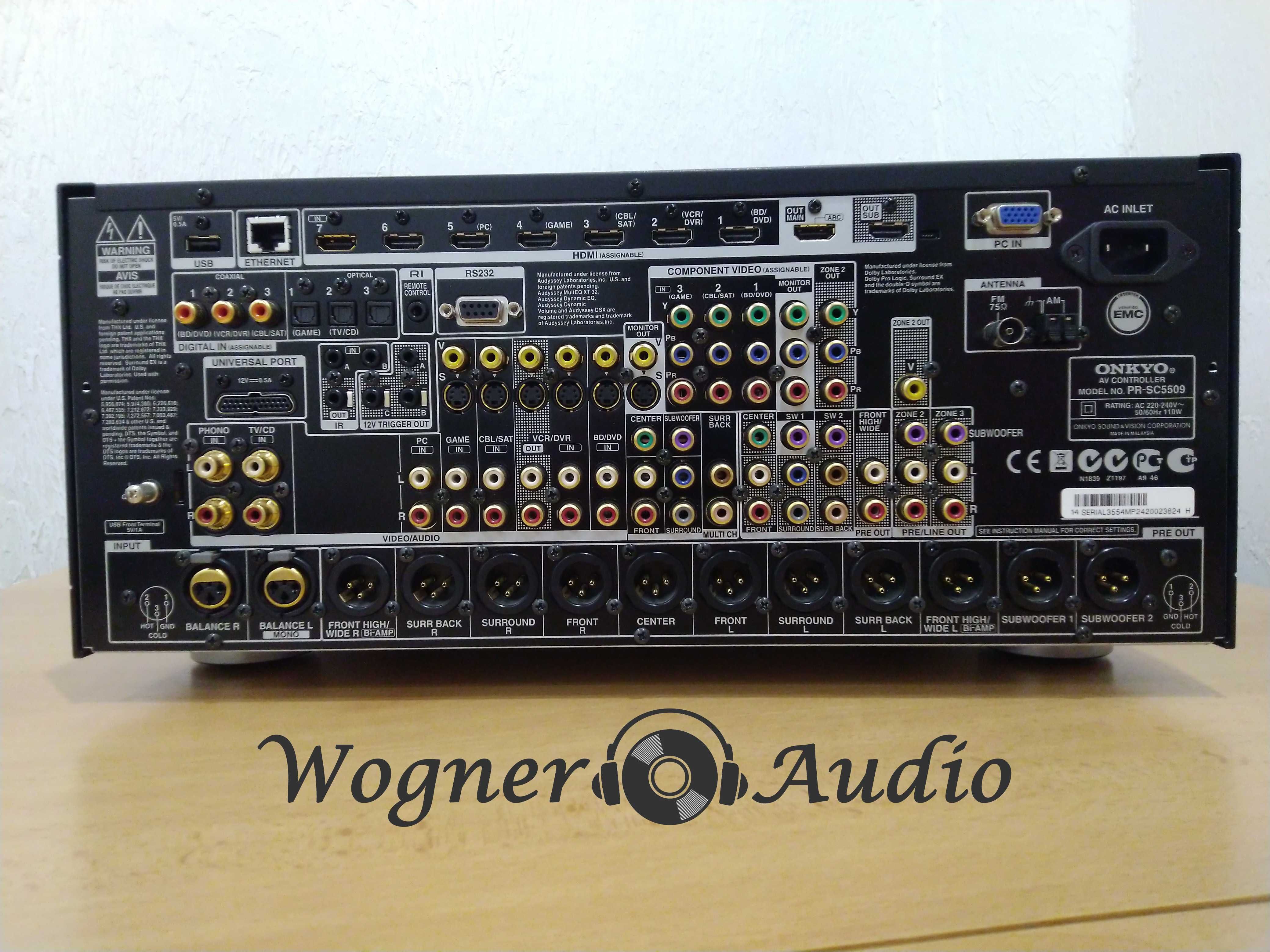 Onkyo PR-SC5509 AV процесор 9.2 4K HDMI USB DTS новий в упаковці!