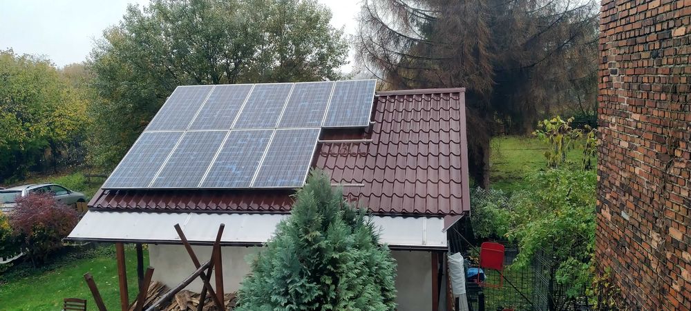 Instalacja fotowoltaiczna używana 2610Wp sprawna Zabrze 9x290W Steca