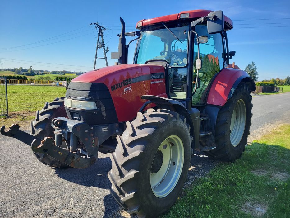 Ciagnik Case Mxu 135 PRO TUZ,Pneumatyka, claas john deere fendt