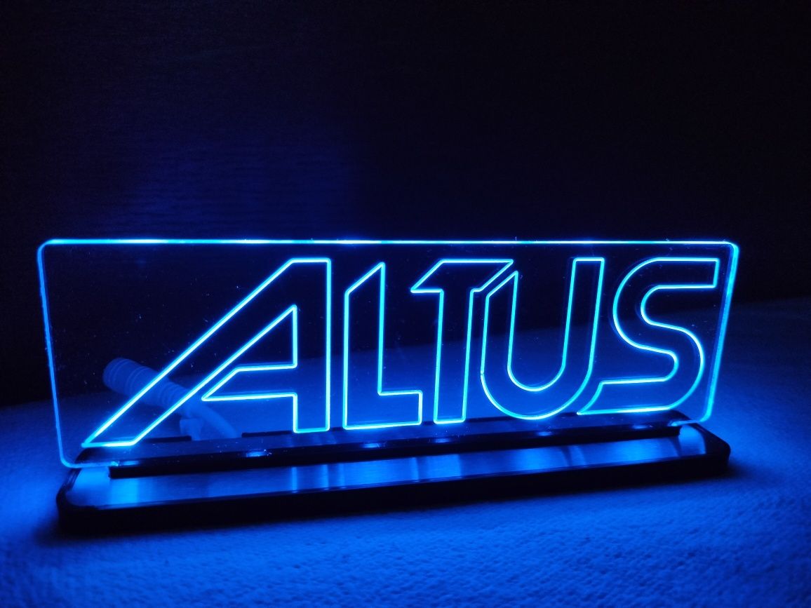 Altus, logo lampka LED