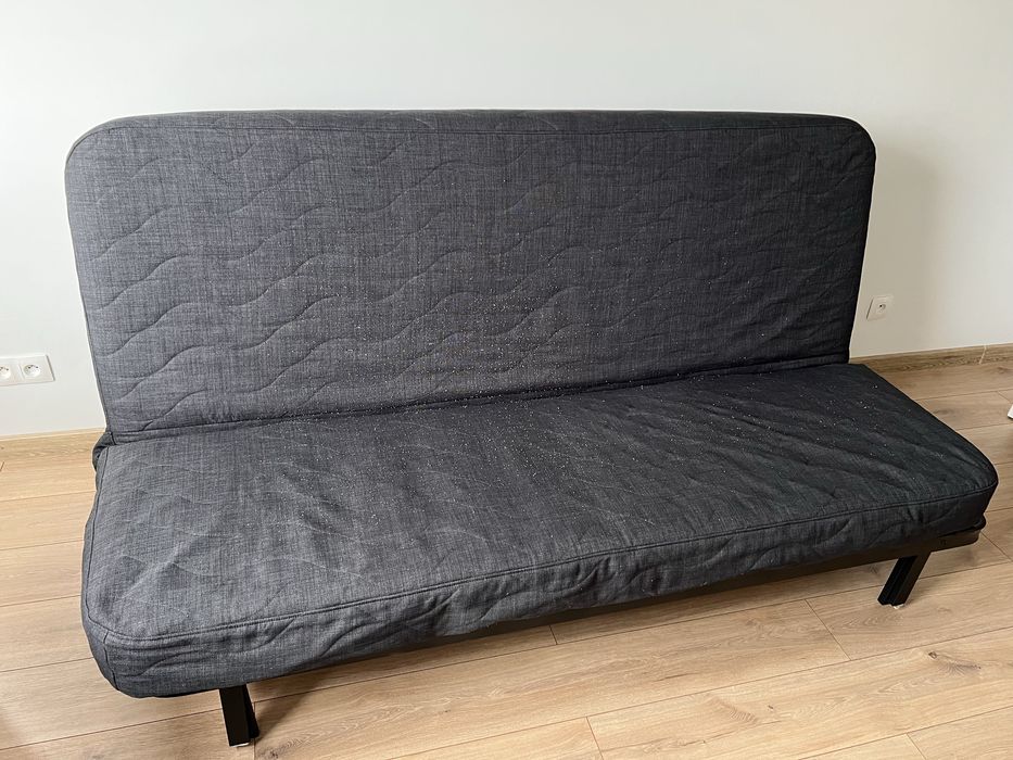 Sofa 3 osobowa rozkladana z materacem i pokrowcem
