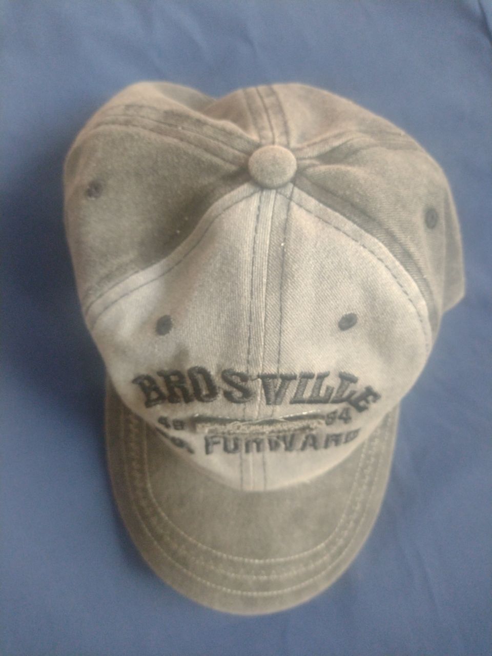 Бейсболка Brosville NYS Cotton с регулировкой размера 100% хлопок